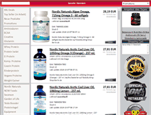 Tablet Screenshot of bodybuildingshop24.com